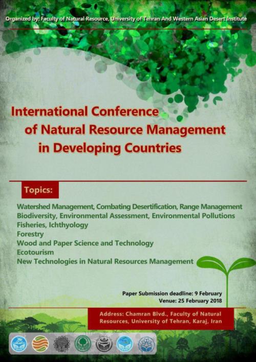 International Conference on Natural Resources Management in Developing Countries